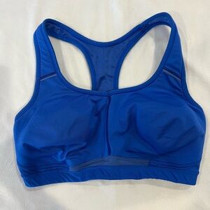 Athleta sports bra royal blue